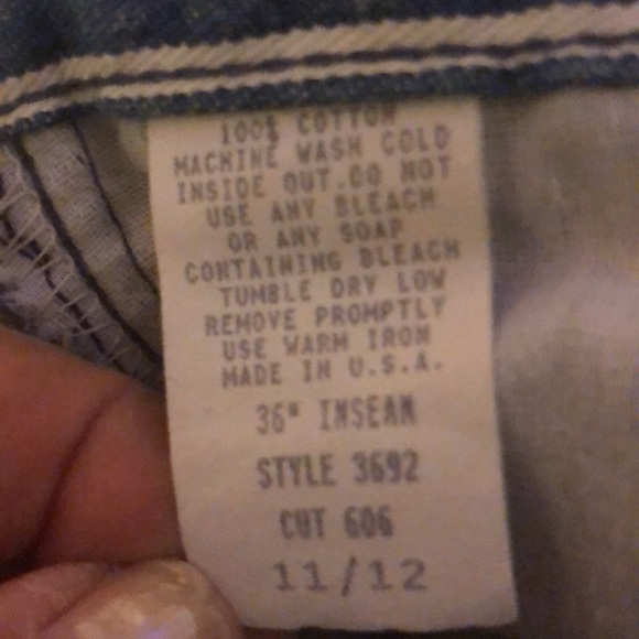 Roughrider bareback retro jeans p1873 - Picture 5 of 10